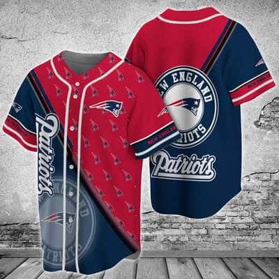 New England Patriots NFL Baseball Jersey Best Gift For Football Fans