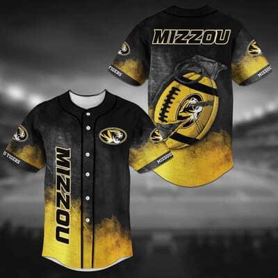 NFL Missouri Tigers Baseball Jersey Grenade Pattern Gift For Him NFL Missouri Tigers Baseball Jersey Grenade Pattern Gift For Him