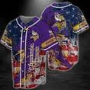 NFL Minnesota Vikings Baseball Jersey US Flag Gift For Football Players NFL Minnesota Vikings Baseball Jersey US Flag Gift For Football Players