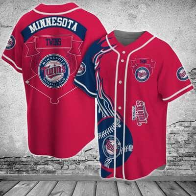 MLB Minnesota Twins Baseball Jersey Baseball Fans Gift MLB Minnesota Twins Baseball Jersey Baseball Fans Gift