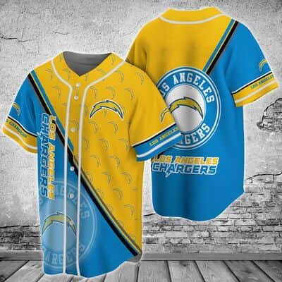 NFL Los Angeles Chargers Baseball Jersey Gift For Football Players NFL Los Angeles Chargers Baseball Jersey Gift For Football Players