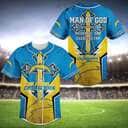 NFL Los Angeles Chargers Baseball Jersey Man Of God Husband Dad Chargers Fan NFL Los Angeles Chargers Baseball Jersey Man Of God Husband Dad Chargers Fan