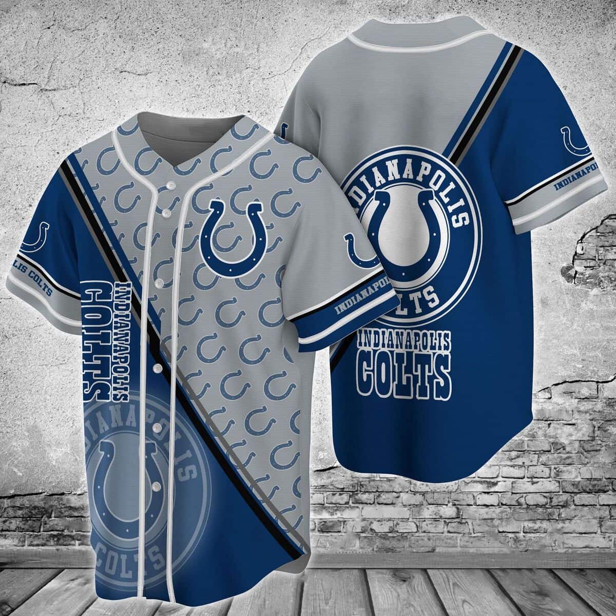 NFL Indianapolis Colts Baseball Jersey Gift For Sports Dad NFL Indianapolis Colts Baseball Jersey Gift For Sports Dad