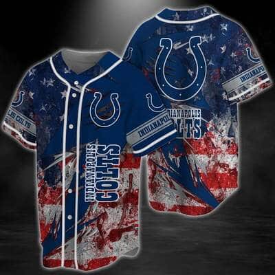 NFL Indianapolis Colts Baseball Jersey Football Gift For Dad