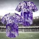 MLB Colorado Rockies Baseball Jersey Tropical Flower Pattern MLB Colorado Rockies Baseball Jersey Tropical Flower Pattern