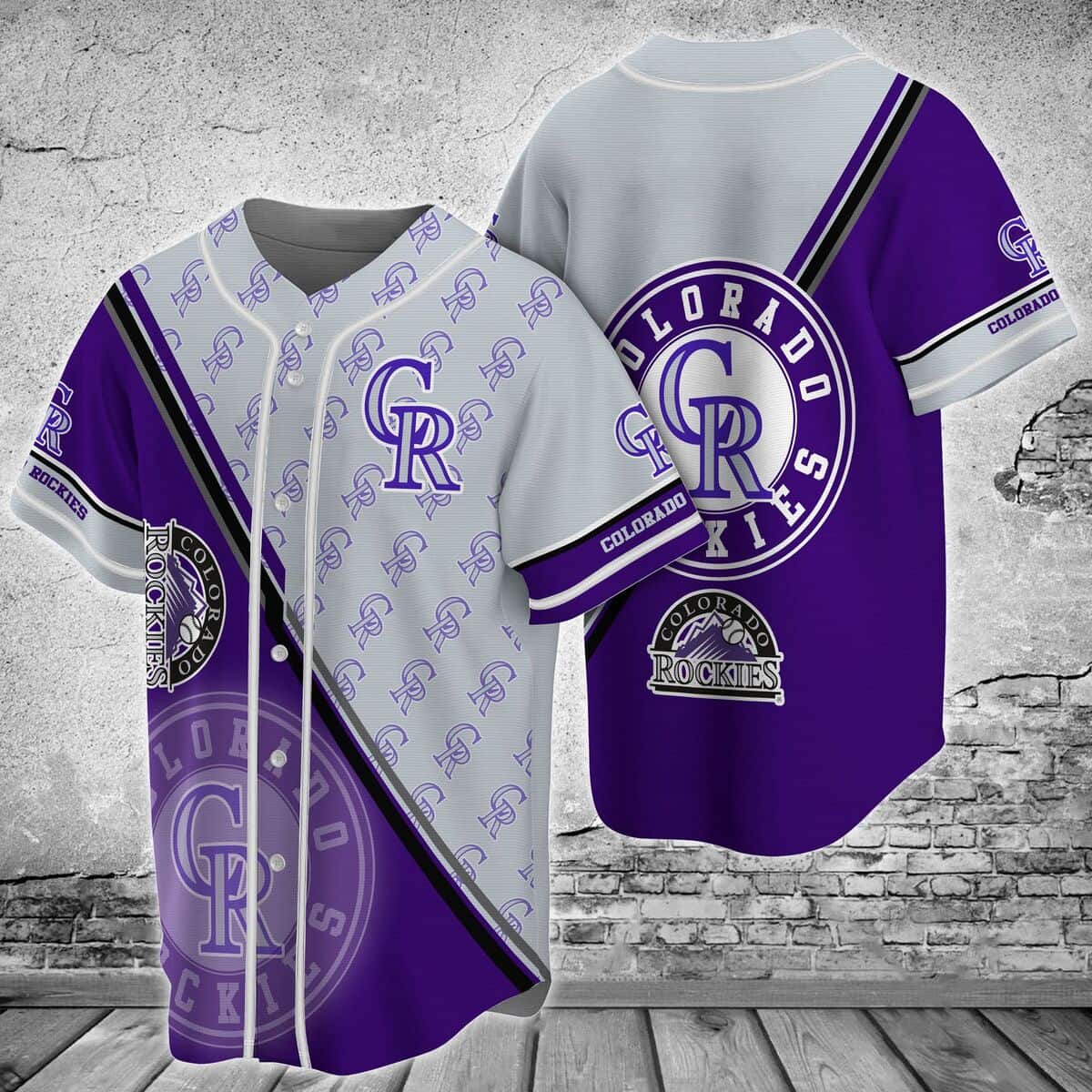MLB Colorado Rockies Baseball Jersey Gift For Him MLB Colorado Rockies Baseball Jersey Gift For Him