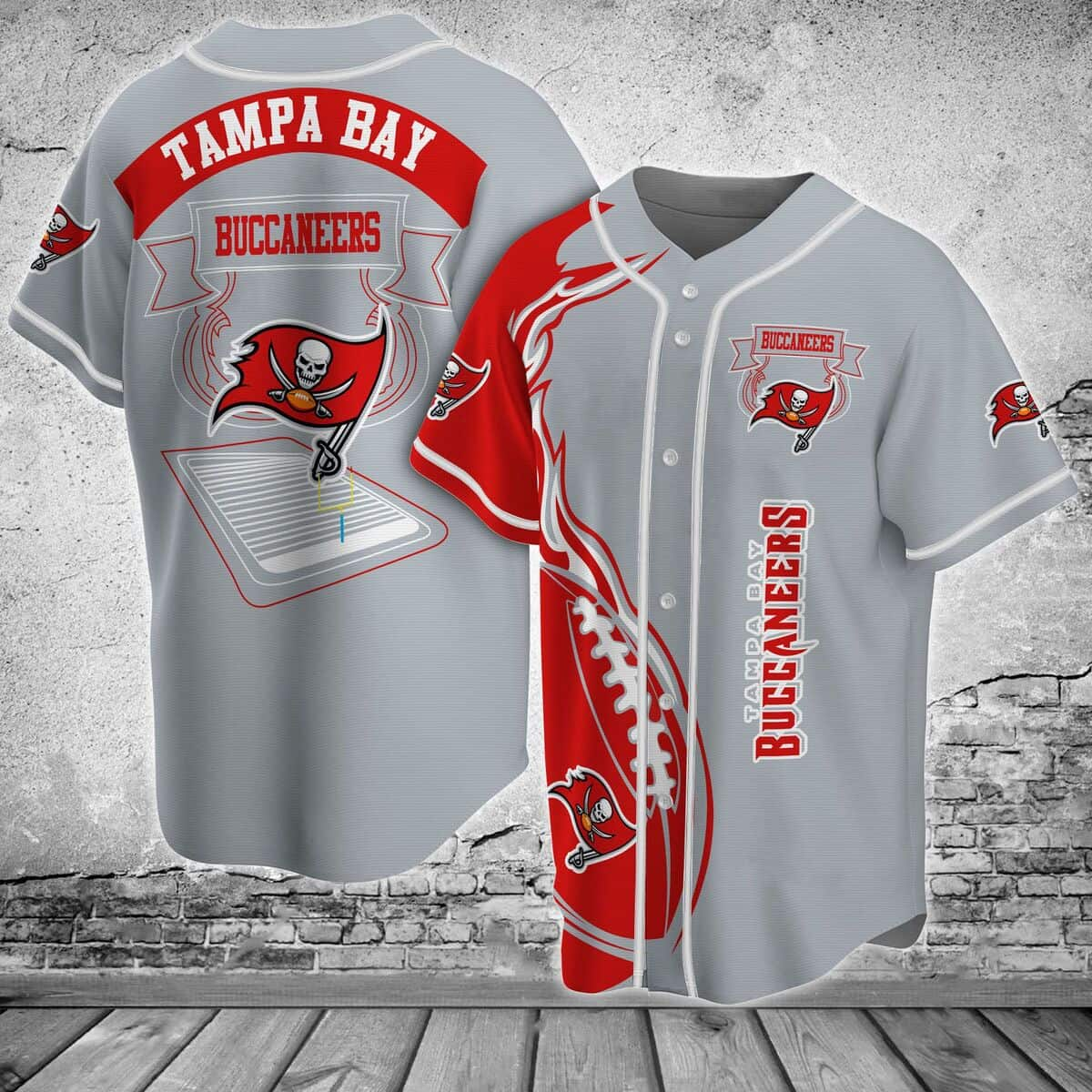 NFL Tampa Bay Buccaneers Baseball Jersey Gift For Son From Dad