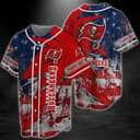 NFL Tampa Bay Buccaneers Baseball Jersey US Flag Gift For Friends
