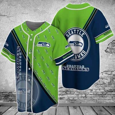 NFL Seattle Seahawks Baseball Jersey Gift For Best Friend NFL Seattle Seahawks Baseball Jersey Gift For Best Friend