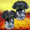 NFL Seattle Seahawks Baseball Jersey Hibiscus Flowers Pattern NFL Seattle Seahawks Baseball Jersey Hibiscus Flowers Pattern