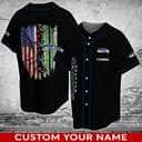 NFL Seattle Seahawks Baseball Jersey Custom Name Sports Gift For Dad NFL Seattle Seahawks Baseball Jersey Custom Name Sports Gift For Dad