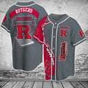 Classic Rutgers Scarlet Knights Baseball Jersey Gift For Him Classic Rutgers Scarlet Knights Baseball Jersey Gift For Him