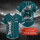 Classic NFL Philadelphia Eagles Baseball Jersey Custom Name Gift For Him Classic NFL Philadelphia Eagles Baseball Jersey Custom Name Gift For Him