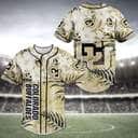 NFL Colorado Buffaloes Baseball Jersey Tropical Flower Pattern NFL Colorado Buffaloes Baseball Jersey Tropical Flower Pattern