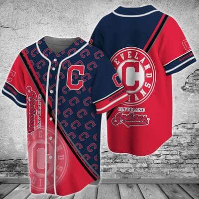 MLB Cleveland Indians Baseball Jersey Gift For Baseball Fans