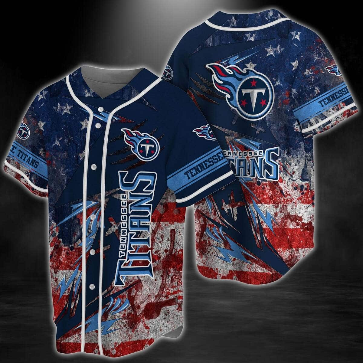 NFL Tennessee Titans Baseball Jersey Gift For Best Friend