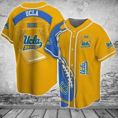 Classic UCLA Bruins Baseball Jersey Gift For NFL Fans Classic UCLA Bruins Baseball Jersey Gift For NFL Fans
