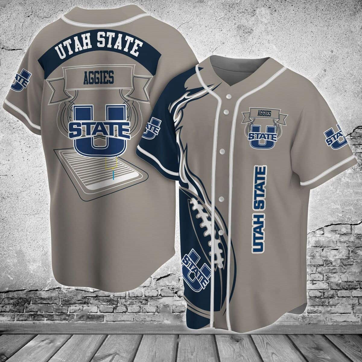 Classic Utah State Aggies Baseball Jersey Gift For Sport Fans Classic Utah State Aggies Baseball Jersey Gift For Sport Fans