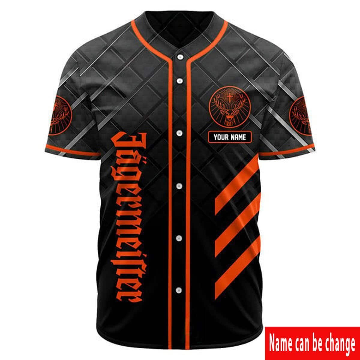 Vintage Jagermeister Baseball Jersey Custom Name Gift For Whiskey Drinkers Vintage Jagermeister Baseball Jersey Custom Name Gift For Whiskey Drinkers