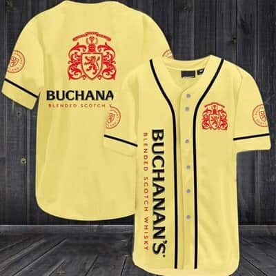 Vintage Buchanan's Baseball Jersey Gift For Whiskey Drinkers Vintage Buchanan's Baseball Jersey Gift For Whiskey Drinkers