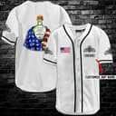 Vintage Patron Baseball Jersey USA Flag Customize Name