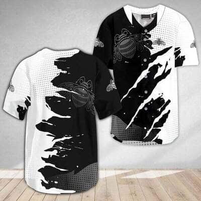 Patron Baseball Jersey Metal Crack Pattern Gift For Whiskey Drinkers