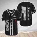 Patron Baseball Jersey USA Flag Custom Name