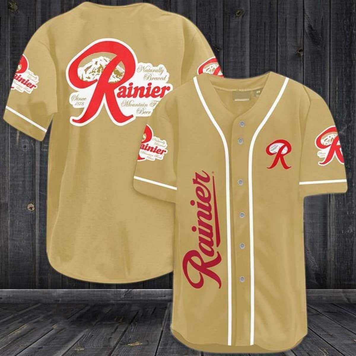 Rainier Beer Baseball Jersey Gift For Best Friend Rainier Beer Baseball Jersey Gift For Best Friend