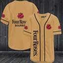 Four Roses Bourbon Baseball Jersey Gift For Best Friend Four Roses Bourbon Baseball Jersey Gift For Best Friend