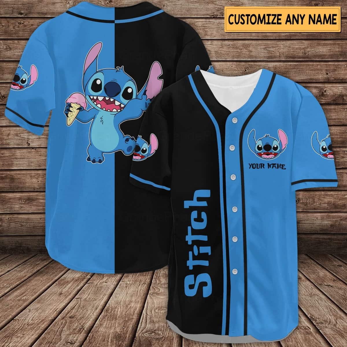 Cool Stitch Baseball Jersey Gift For Disney Lovers Custom Name Cool Stitch Baseball Jersey Gift For Disney Lovers Custom Name