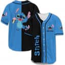 Cool Stitch Baseball Jersey Gift For Disney Lovers Custom Name