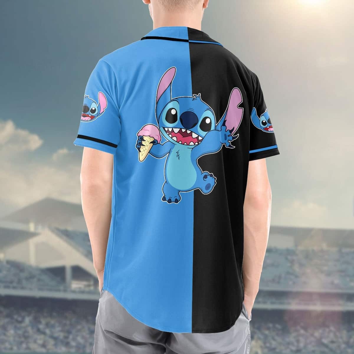 Cool Stitch Baseball Jersey Gift For Disney Lovers Custom Name Cool Stitch Baseball Jersey Gift For Disney Lovers Custom Name
