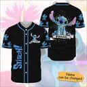 Stitch Baseball Jersey Custom Name Disney Lovers Gift