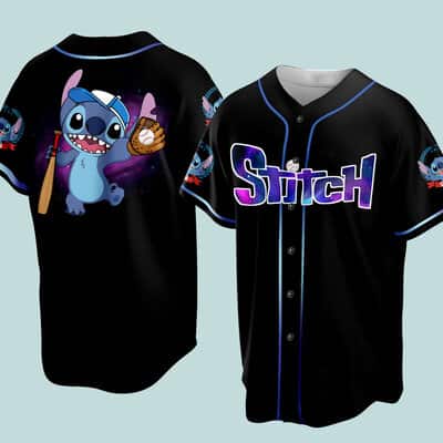 Stitch Baseball Jersey Birthday Gift For Disney Lovers