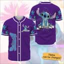 Stitch Baseball Jersey Custom Name Disney Lovers Gift