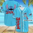 Stitch Baseball Jersey Gift For Disney Lovers Adults Custom Name