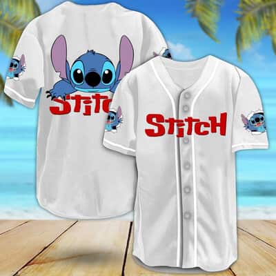 Cool Stitch Baseball Jersey Gift For Disney Lovers