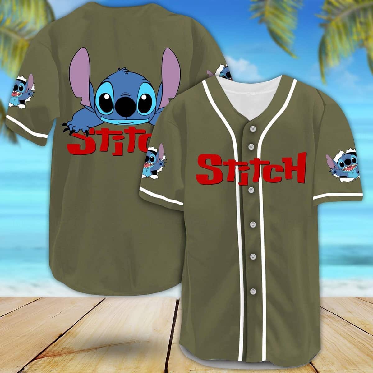 Cool Stitch Baseball Jersey Gift For Disney Lovers Cool Stitch Baseball Jersey Gift For Disney Lovers