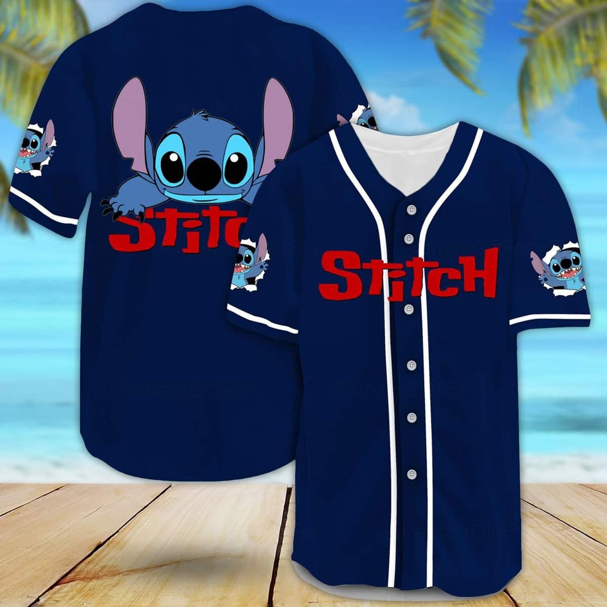 Cool Stitch Baseball Jersey Gift For Disney Lovers Cool Stitch Baseball Jersey Gift For Disney Lovers