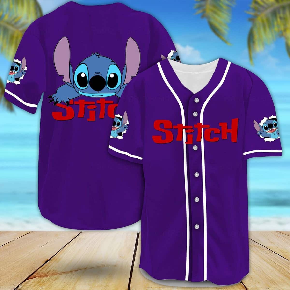 Cool Stitch Baseball Jersey Gift For Disney Lovers Cool Stitch Baseball Jersey Gift For Disney Lovers