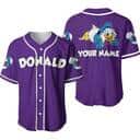 Donald Duck Baseball Jersey Custom Name Gift For Him