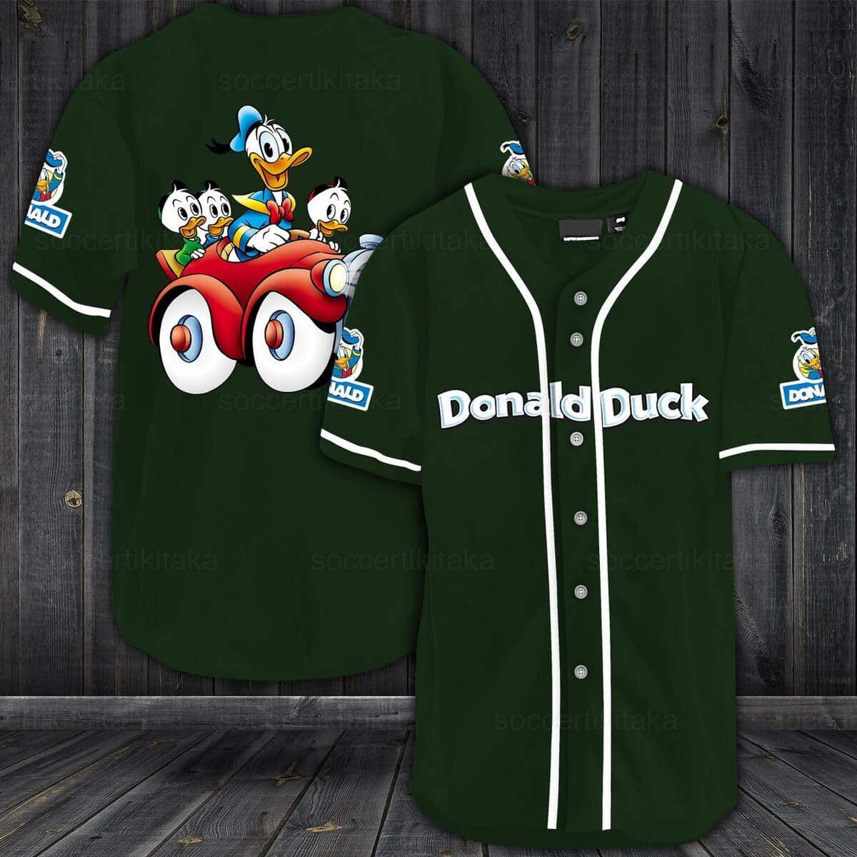 Donald Duck Baseball Jersey Gift For Sporty Boyfriend Donald Duck Baseball Jersey Gift For Sporty Boyfriend