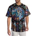 Star Wars Stained Glass Baseball Jersey Sports Gift For Him