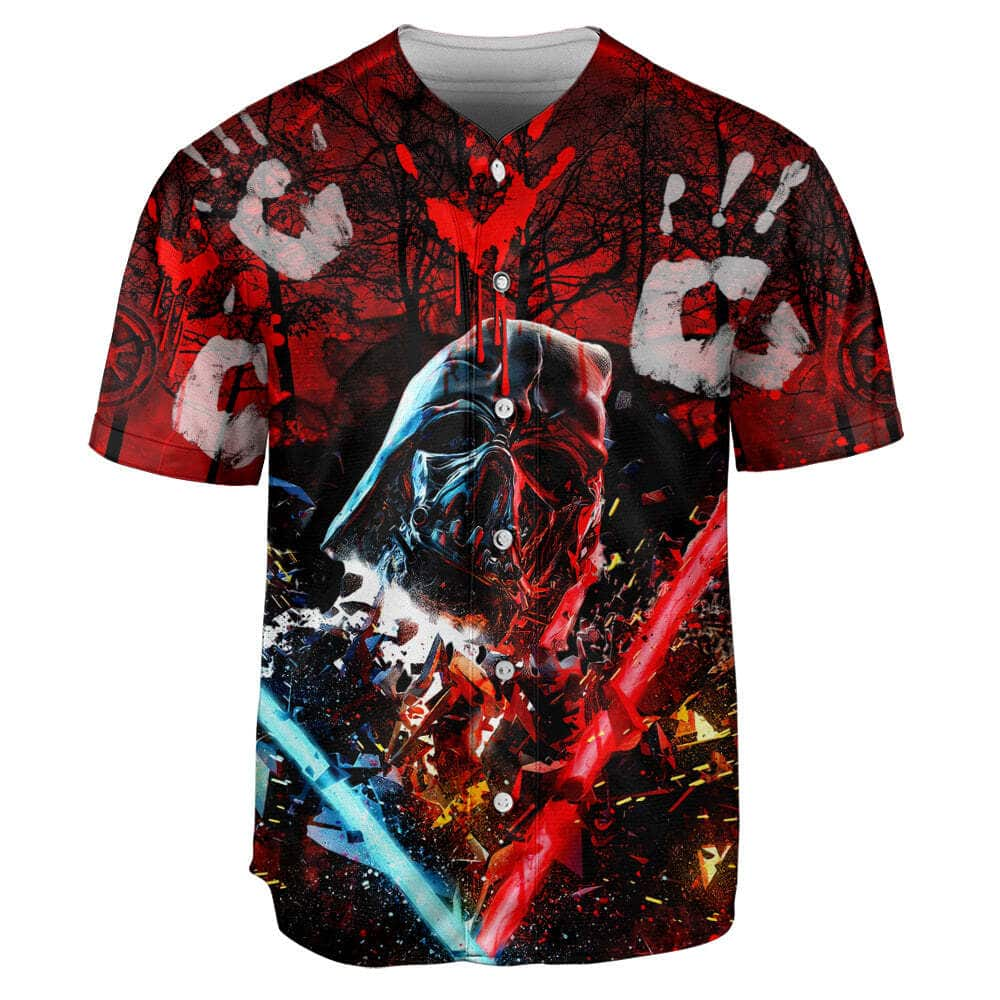 Halloween Costumes Star Wars Darth Vader Lightsaber The Rise Of Skywalker Baseball Jersey