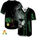Halloween Michael Myers In Case Of Accident My Blood Type Is Ballantines Baseball Jersey