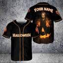 Michael Myers Baseball Jersey Custom Name Gift For Halloween Movie Fans Michael Myers Baseball Jersey Custom Name Gift For Halloween Movie Fans