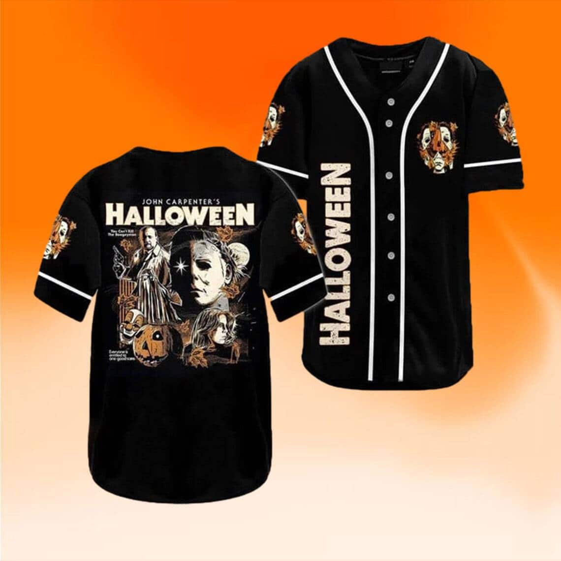 Michael Myers Baseball Jersey John Carpenter's Halloween Gift Michael Myers Baseball Jersey John Carpenter's Halloween Gift