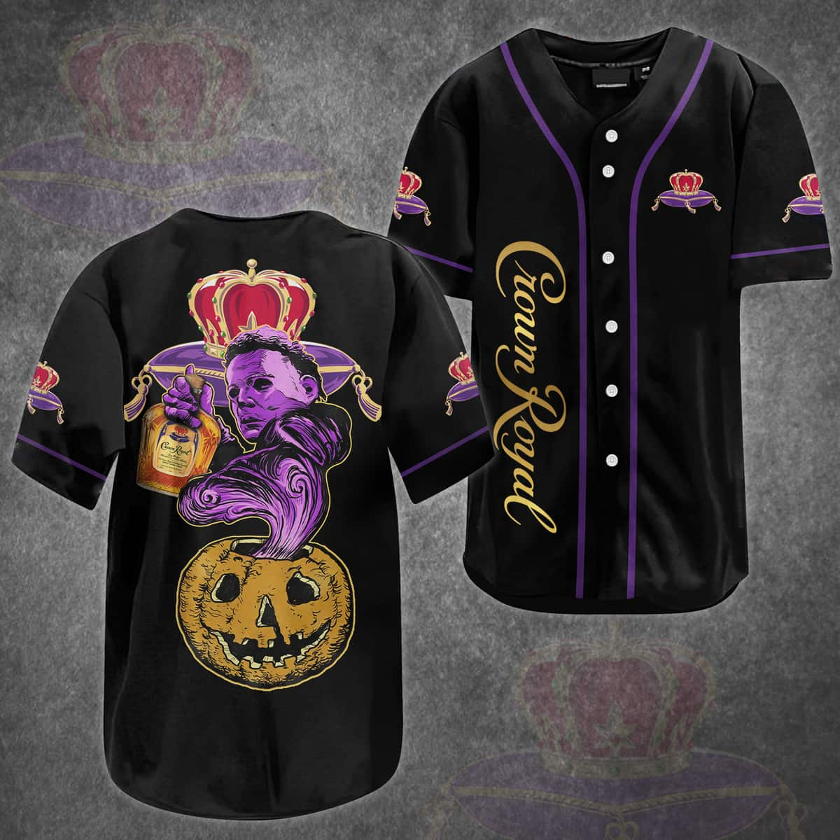 Crown Royal Michael Myers Baseball Jersey Gift For Halloween 1978 Fans