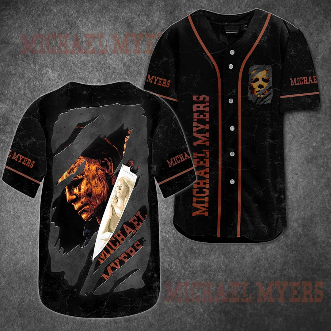 Michael Myers Baseball Jersey Gift For Best Friend