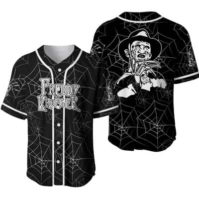 Halloween Freddy Krueger Baseball Jersey Gift For Horror Film Lovers